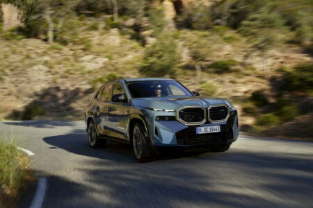 BMW XM surprises in a moose avoidance test bmw xm