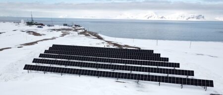 This is the northernmost photovoltaic plant in the world