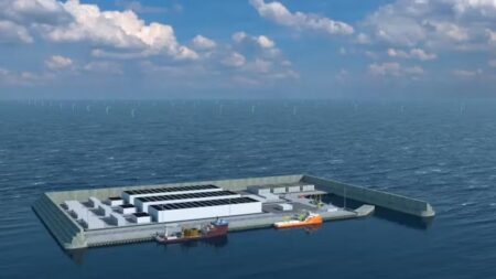 The world’s first artificial energy island has received a construction permit