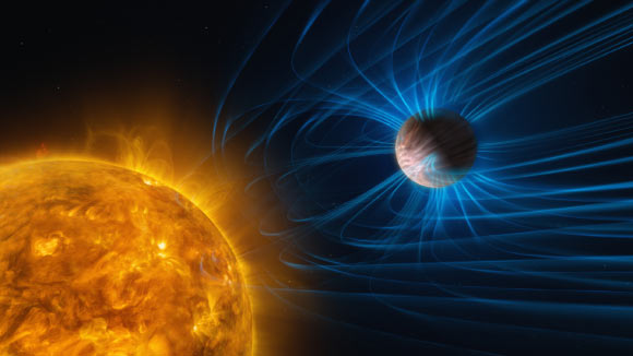Astronomers Discover Clearest Evidence of an Exoplanet’s Magnetic Field Yet