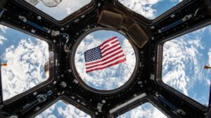 NASA Astronaut Casts Historic Vote from Space
