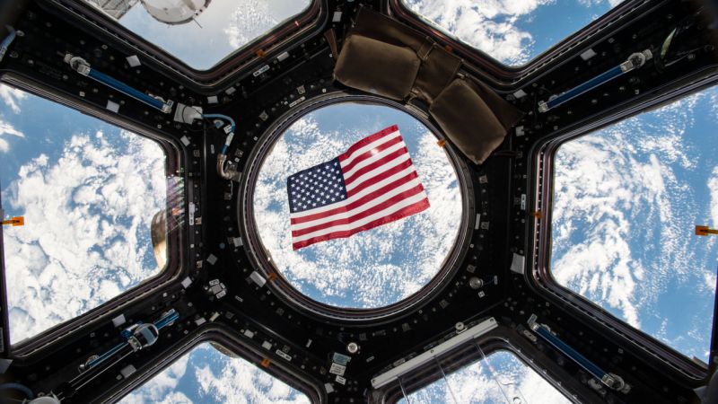 NASA Astronaut Casts Historic Vote from Space