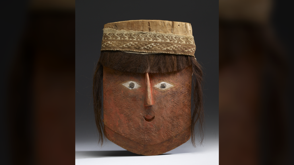 Ancient Mummy Mask with Wig Discovered in Peru: 1,000-Year-Old ‘Fake Head’ Crafted from Human Hair and Toxic Red Cinnabar