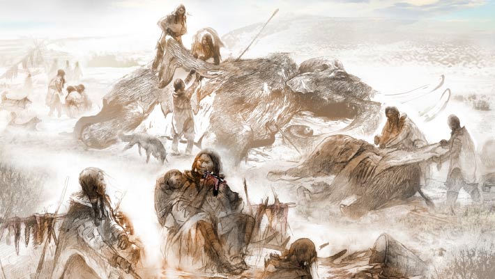 Did Clovis People Hunt Mammoths or Just Scavenge Their Carcasses?