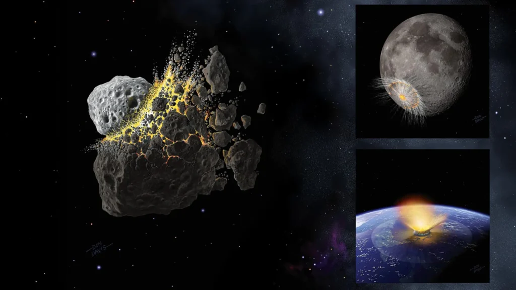 Did a Shattered Asteroid Strike Earth 800 Million Years Ago?