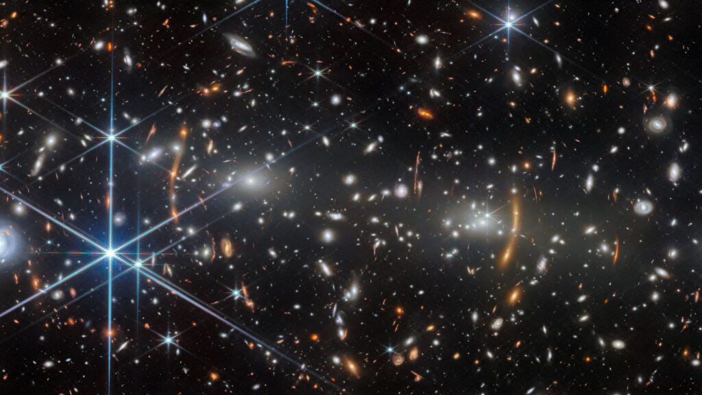 Einstein’s Prediction Enables James Webb Telescope to Explore Ancient Distorted Galaxies — Space Photo of the Week