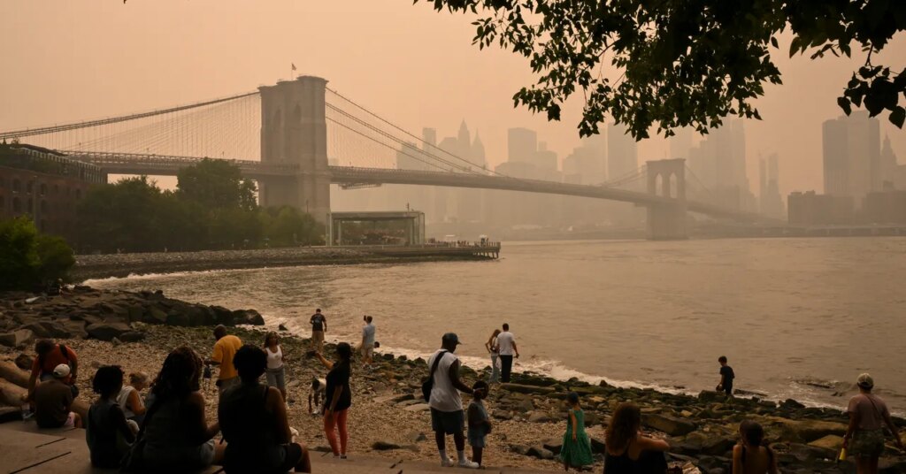 Exploring How Wildfire Smoke Transforms Cities from Chicago to Washington, D.C.