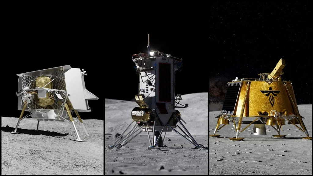 NASA Chooses Four New Lunar Missions to Establish Permanent Moon Base