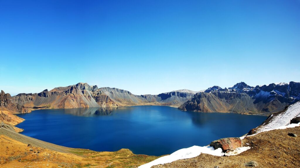 Tianhu Lake: Discover China’s Deepest Crater Lake on a Massive Volcano, Mostly in North Korea