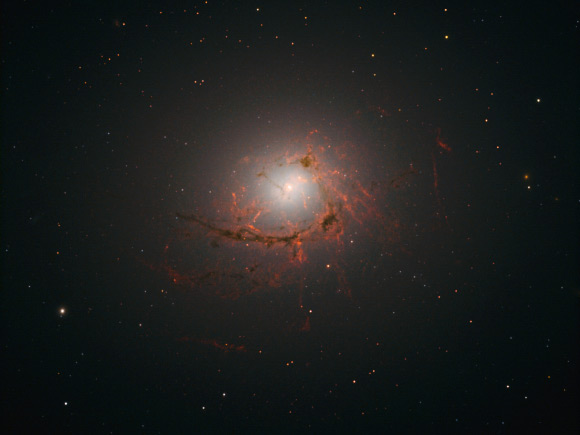Webb Telescope Reveals Supermassive Black Hole Feeding on Cosmic Gas Stream