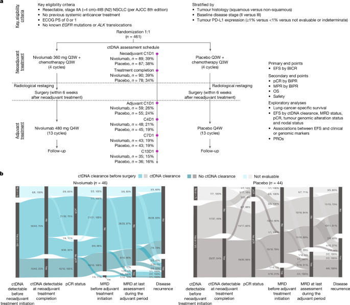 Biomarkers Predicting Nivolumab Benefit in Resectable Non-Small Cell Lung Cancer