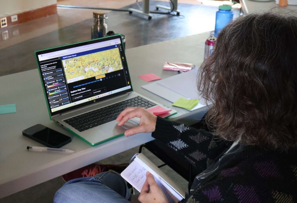 Educators and Teens Use TEMPO Data to Investigate Local Air Quality
