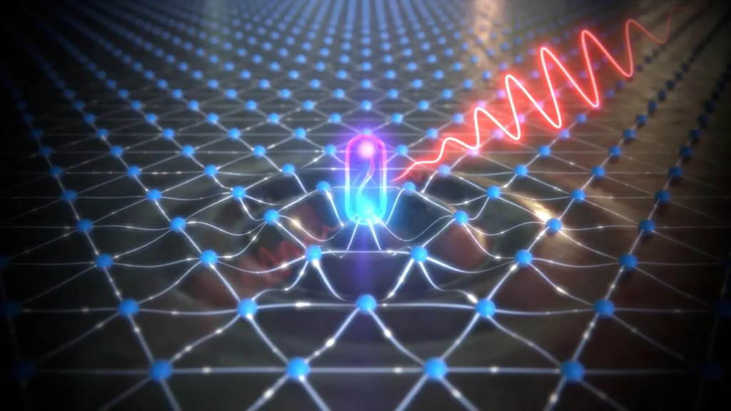 Electron Crystal Reveals Its Hidden Movement