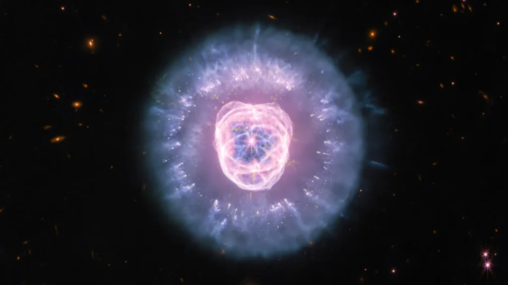 James Webb Space Telescope Captures a Cosmic Lion Shaped by a Dying Star