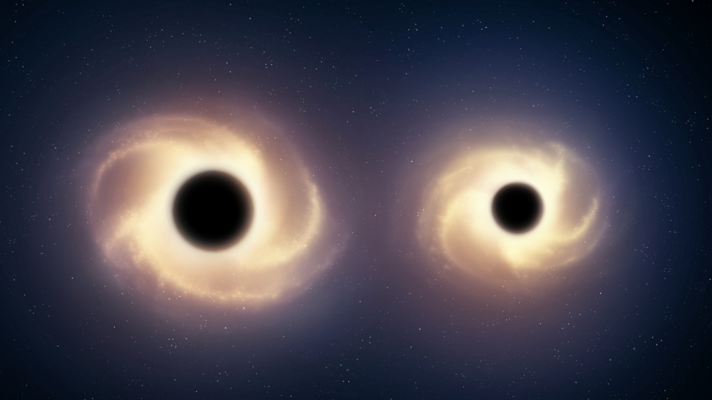 James Webb Telescope Discovers the Oldest and Closest Pair of Black Holes in the Early Universe