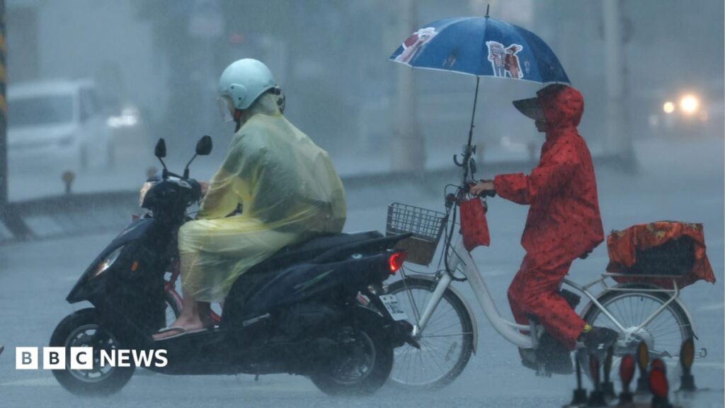 Typhoon Dolphin Batters Japan’s Okinawa Before Moving Toward China
