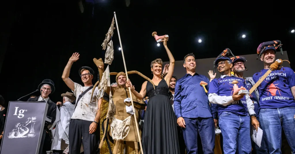 2026 Ig Nobel Prize Winners: Cockroach Milk, Nose Blowers, and Mosquito Printers