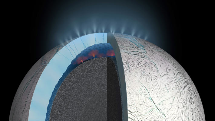 Cassini Discovers Surprising Diversity of Salt Grains in Enceladus’ Ocean