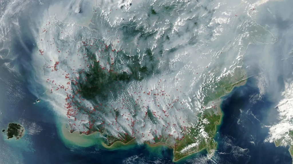 Indonesia’s Most Dangerous Underground Fires Continue to Burn