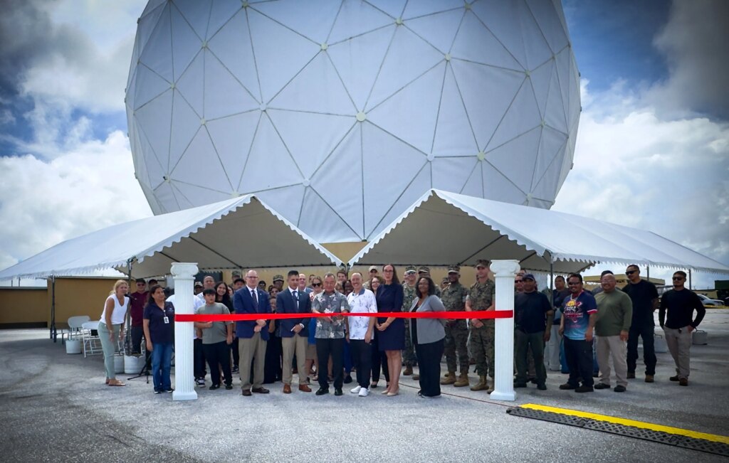 NASA Celebrates Repairs to Guam Base Damaged by Typhoon Mawar
