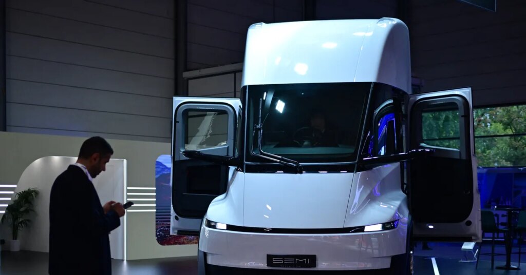 Tesla Semi Electric Truck Arrives After Nearly a Decade of Development