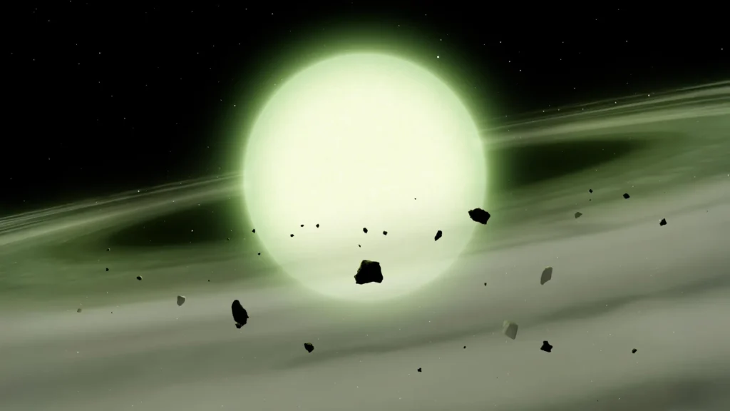 Astronomers Discover Mysterious Green Star Unlike Anything Ever Seen Before