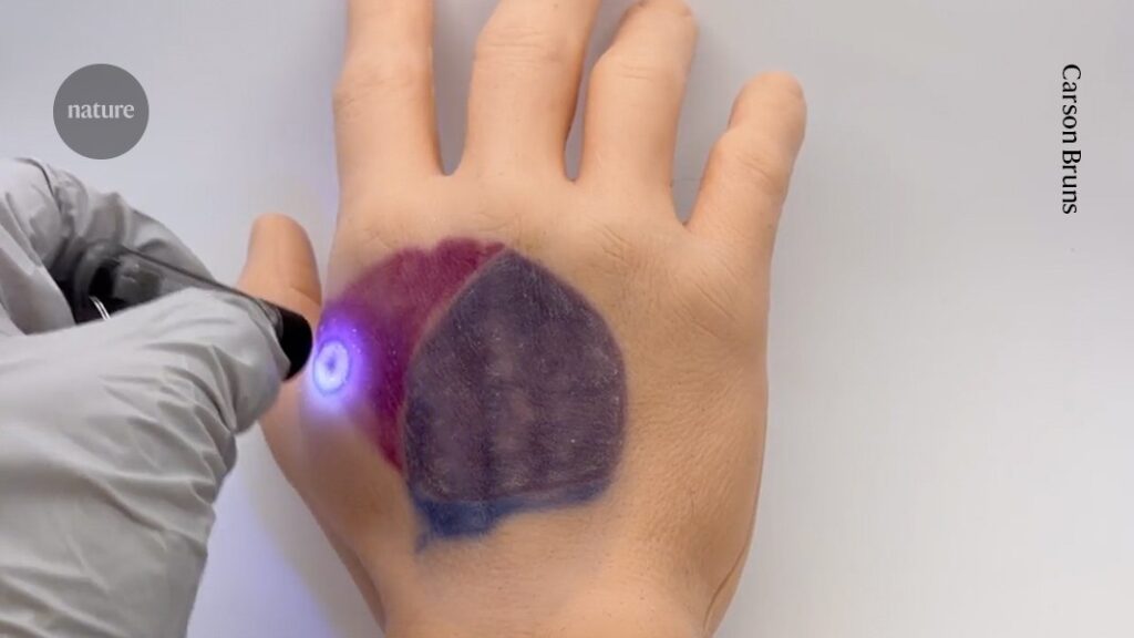 Invisible Tattoos That Appear Under UV Light