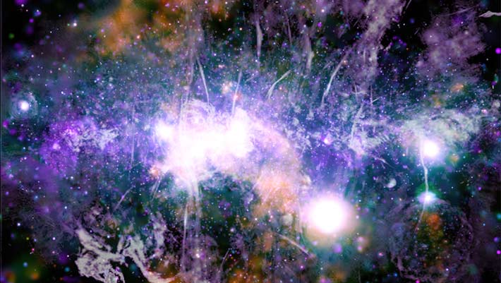 James Webb Reveals Metal-Rich Gas Surrounding the Milky Way’s Central Black Hole
