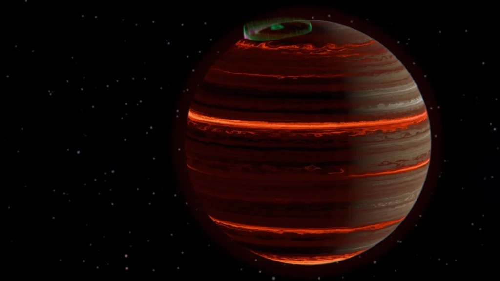 NASA Webb Telescope Reveals Stormy Weather on Mysterious Exoplanet 20 Light-Years Away