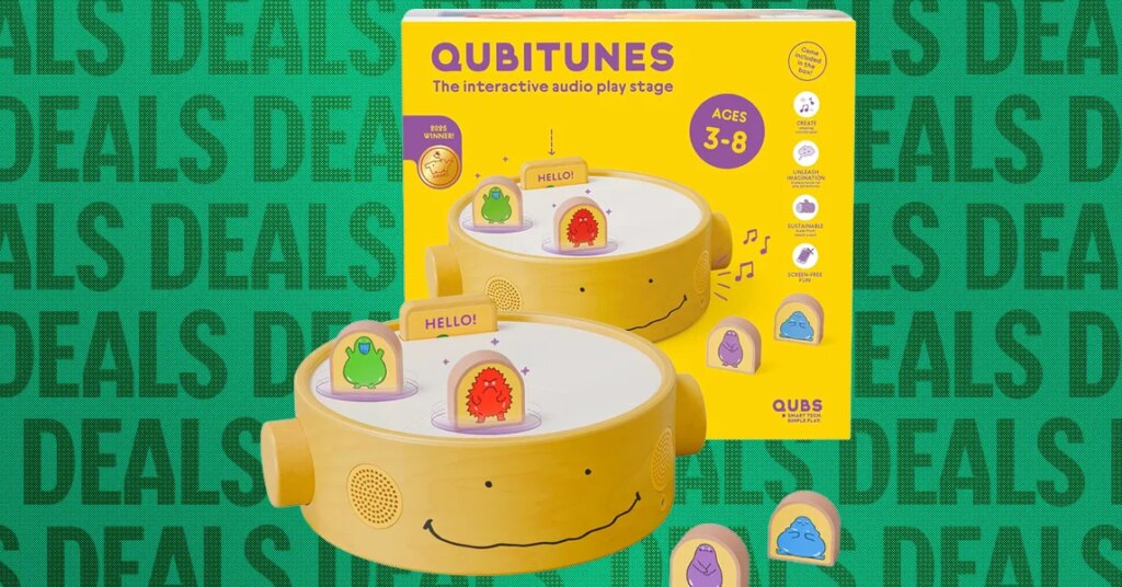 Qubitunes Sound Stage Toy – Great Gift for Kids