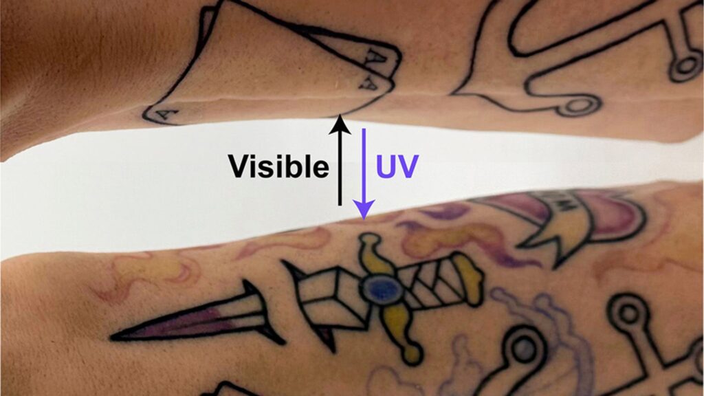 Scientists Develop Color-Changing Tattoos That Disappear Under Different Types of Light