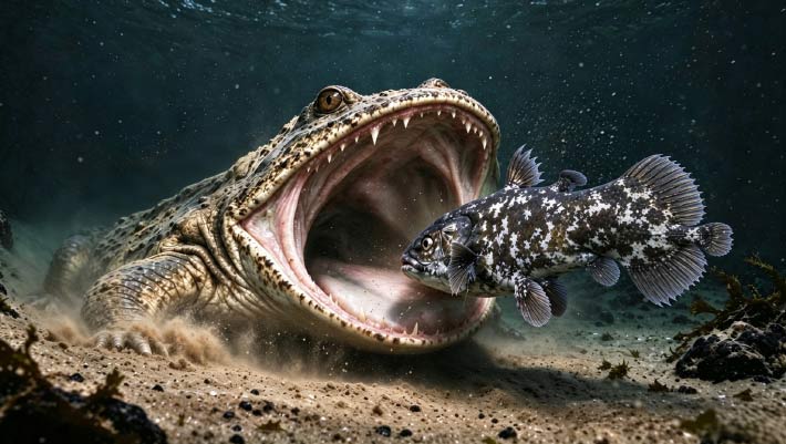 Triassic Armored Amphibians Lived Entirely in the Sea, New Study Reveals